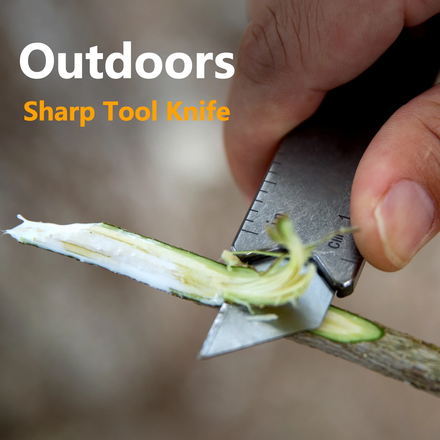 Titanium Alloy Multifunctional Tool Knife Outdoor Camping Portable EDC Cutting Tools Cut The Rope Bottle Opener Self Defense