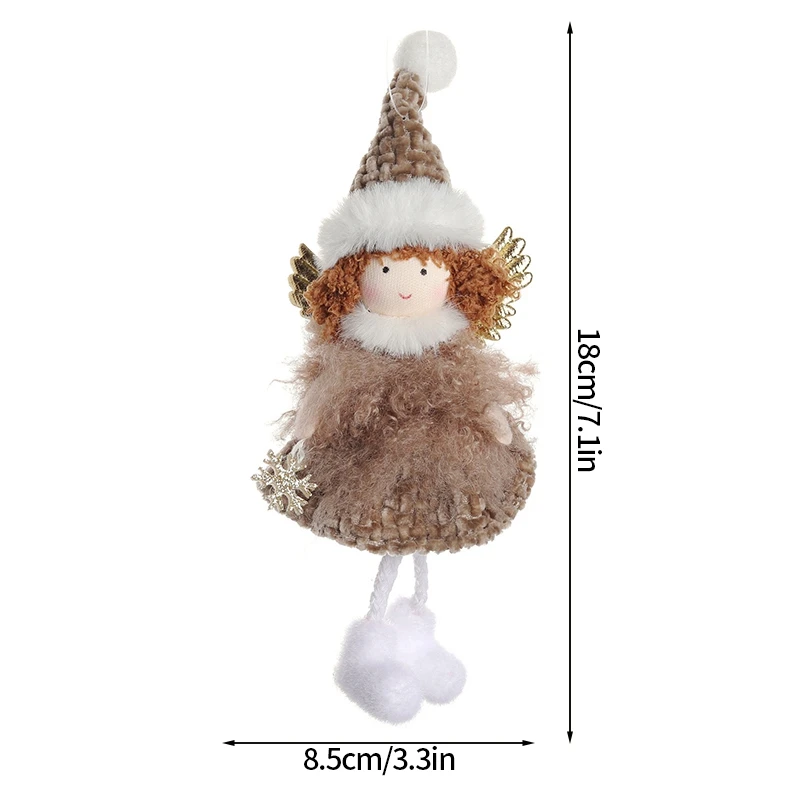thumbnail image 1 of Christmas Home Decor Christmas Angel Hanging Pendant Christmas Decorations Christmas Tree Accessorie New Year Xmas Gifts Navidad, 1 of 5