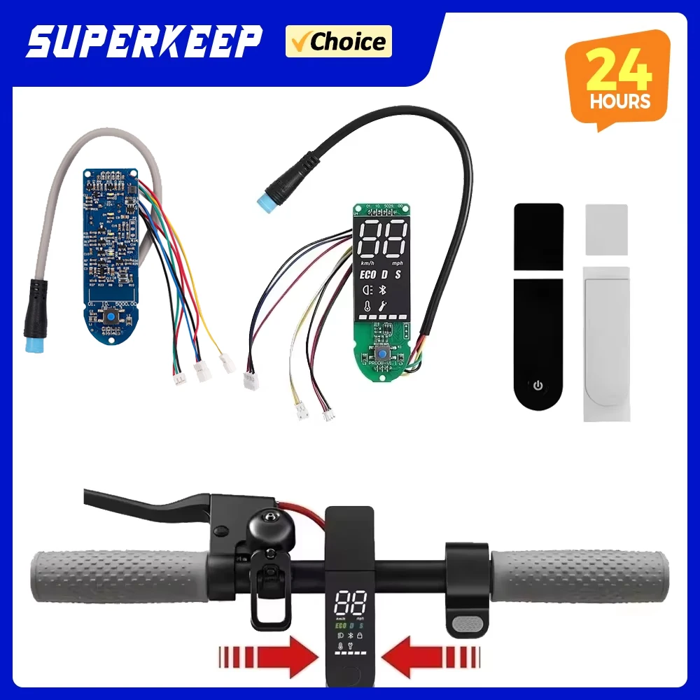 Dashboard for Xiaomi M365 Electric Scooter Pro Pro 2 BT Circuit Board Display Panel Screen Case Cover Replacement Accessories