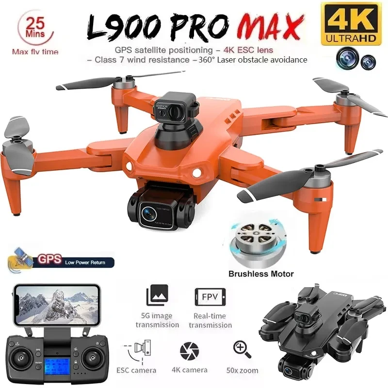 Drone Professionale P11 Max Con Fotocamera 8K E 4K, GPS E Batteria 10000mAh – Vola Per Ore Senza Preoccupazioni!