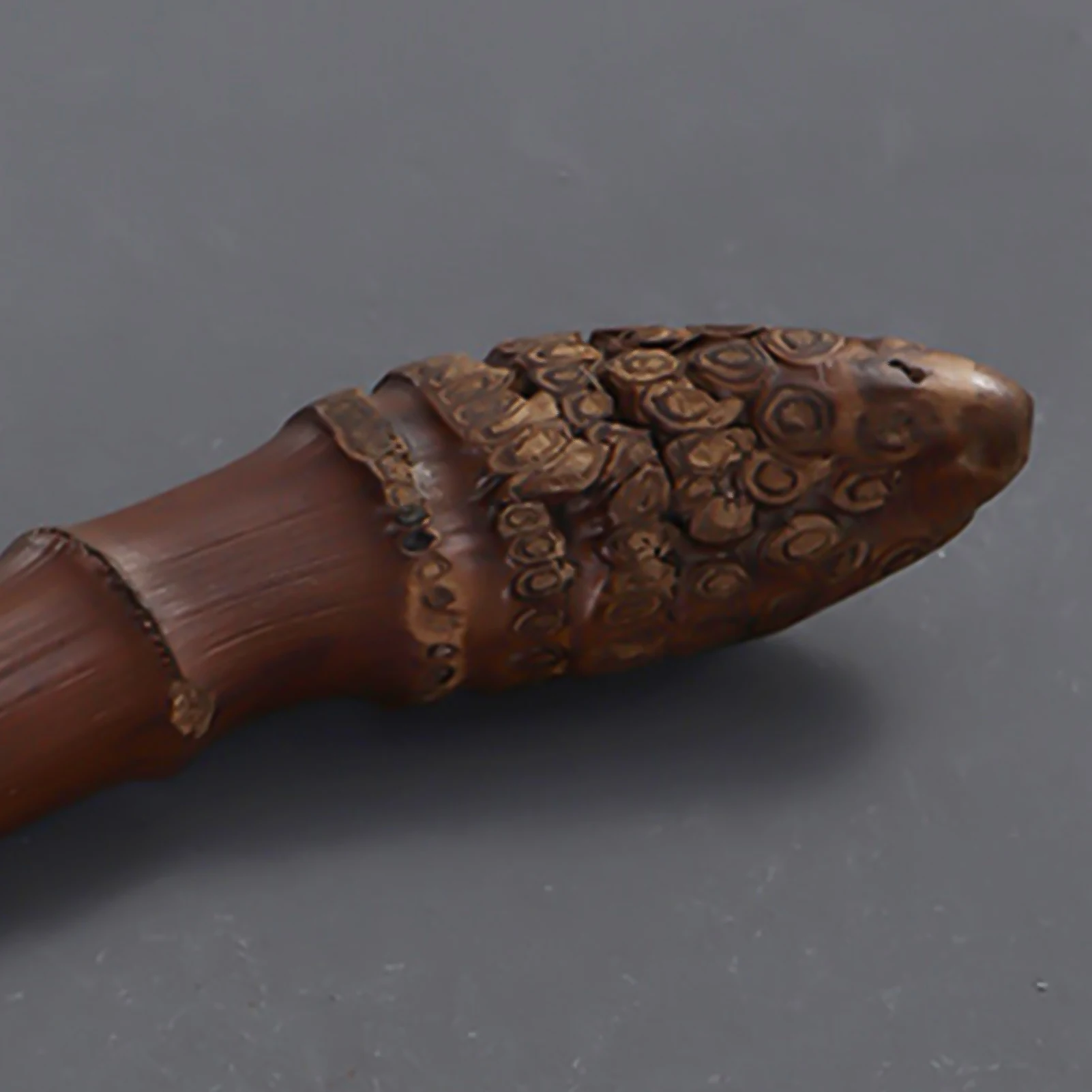 Tea Brushes Set Chinese Kung Fu Tea Brush Handmade Rattan Pot Cover Brush Bamboo Root Tea Spoons