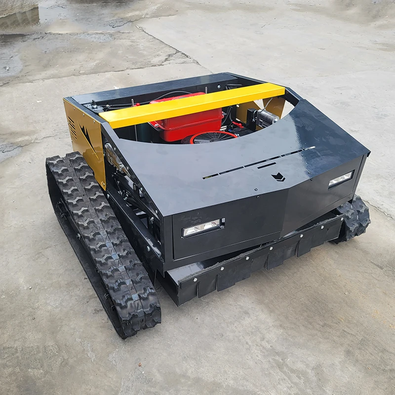 

Многофункциональная радиоуправляемая электрическая газонокосилка шириной резки 800 мм с двигателем Loncin 452cc