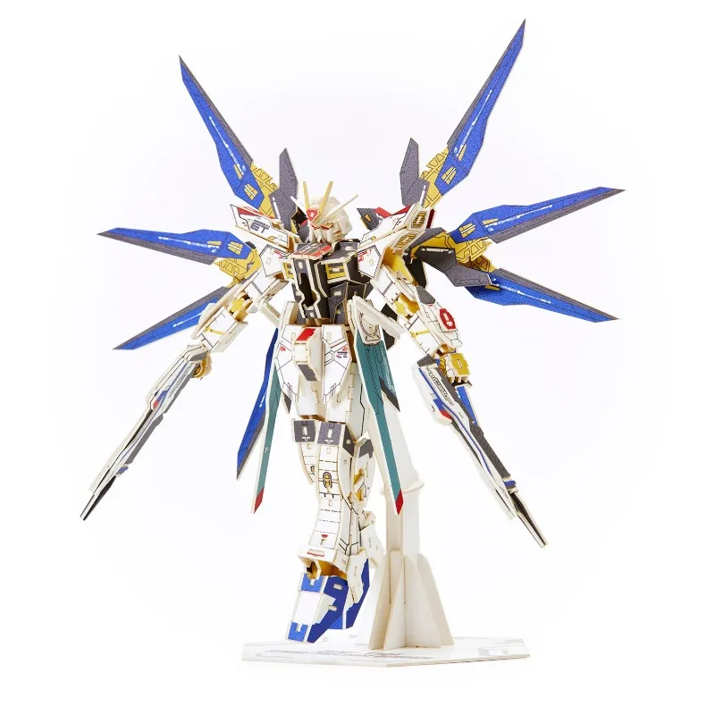 

BANDAI Anime Mobile Suit Gundam Model Stak Free Cannon 3D Paper Puzzle Puzzle Toy Collection Display Toy Gift for Children