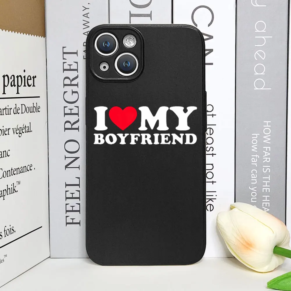 Cute Funny I Love My Girlfriend Phone Case for IPhone 11 12 13 14 15 16 Pro Max Mini X XS 7 8Plus Soft Cover Couple Paired Coque 2 Cute Funny I Love My Girlfriend Phone Case for IPhone 11 12 13 14 15 16 Pro Max Mini X XS 7 8Plus Soft Cover Couple Paired Coque – Bild 2