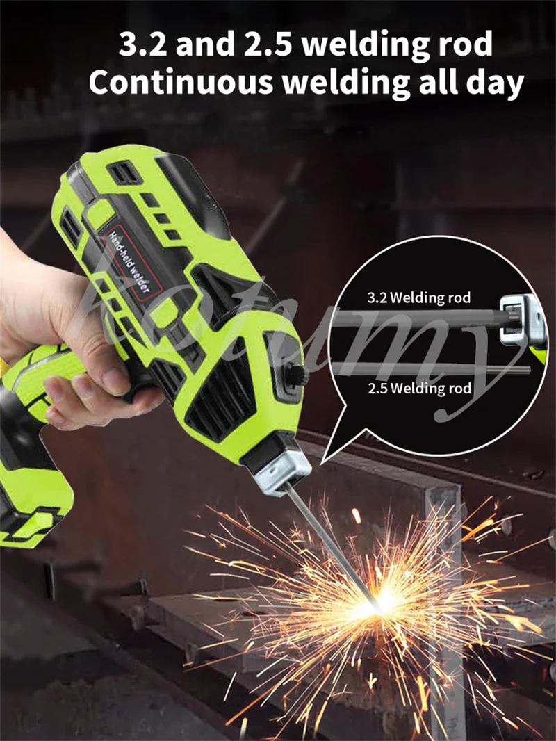 110V 220V Handheld Arc Welder Semi Automatic Welding Machine 4600W Portable Welder Welding Tools 4