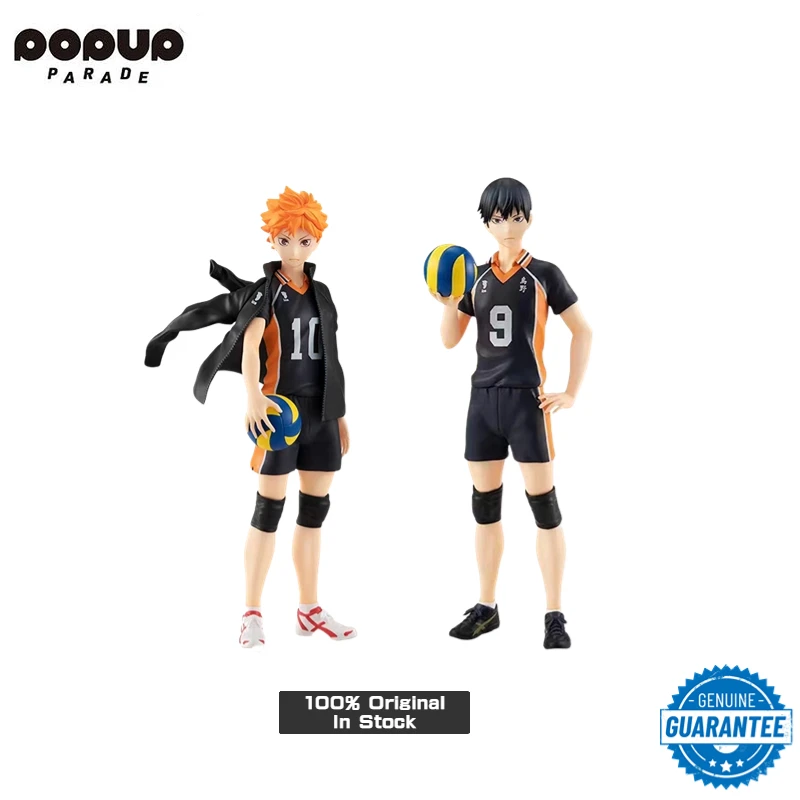 

In Stock Genuine POP UP PARADE Haikyuu 17cm Anime Tobio Kageyama Hinata Shoyo Collectible Action Figure Toys Model Gifts Decor