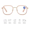 Ladies Square Reading Glasses Fashion Trend Presbyopia Glasses for Women Men Optical Prescription Farsight Eyeglasses 0 To +4.0 6