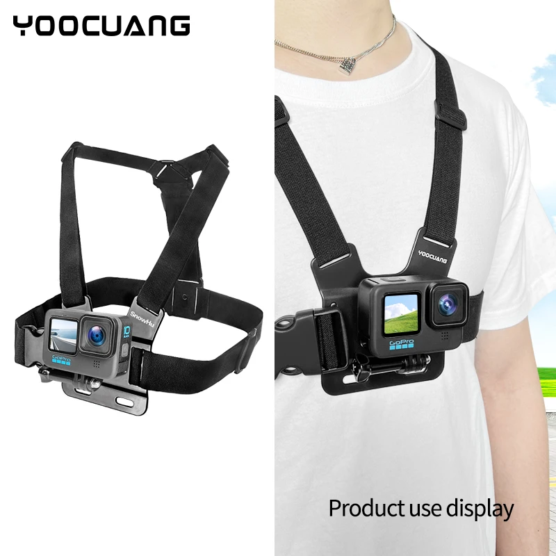 Chest Harness Strap Mount Gopro Clip Chest Mount Gopro Sports