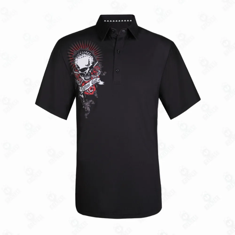 Футболка-поло мужская стрейчевая