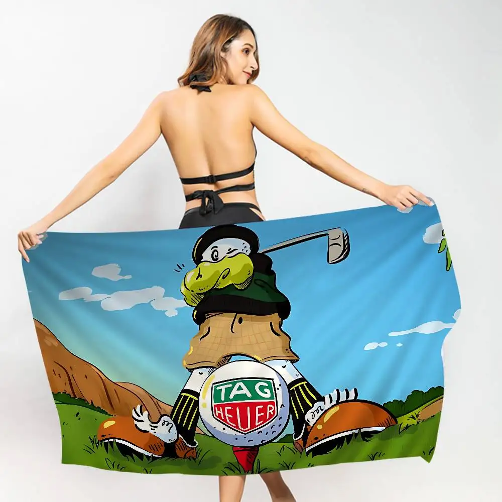 Famous Brand M-Malbon Golf Fashion Microfiber Printed Beach Towel Mountain Climbing Yoga Beach Swimming Running Absorbent Towel