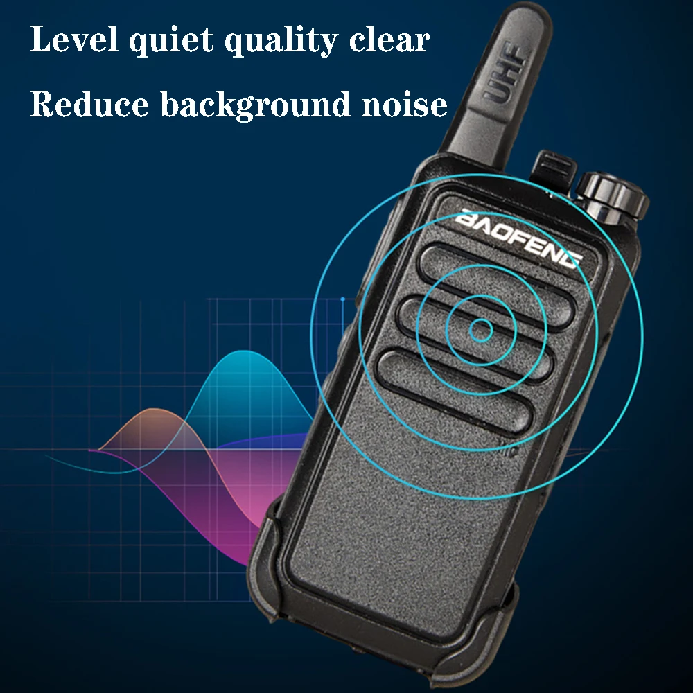 BF-R5 Walkie-talkie USB charged economic and practical site hotel KTV hand table outdoor  10 meter radio