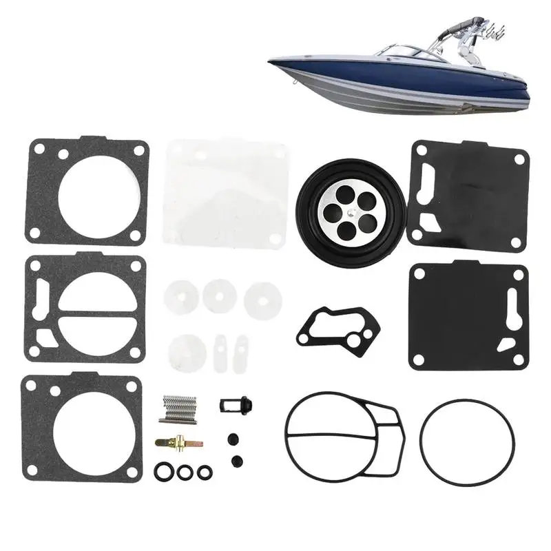 

Carburetor Repair Rebuild Kit Carburetor Replacement Parts Set For Repairing Or Rebuilding Sea-Do-o 650 717 720 787 800 SP GS