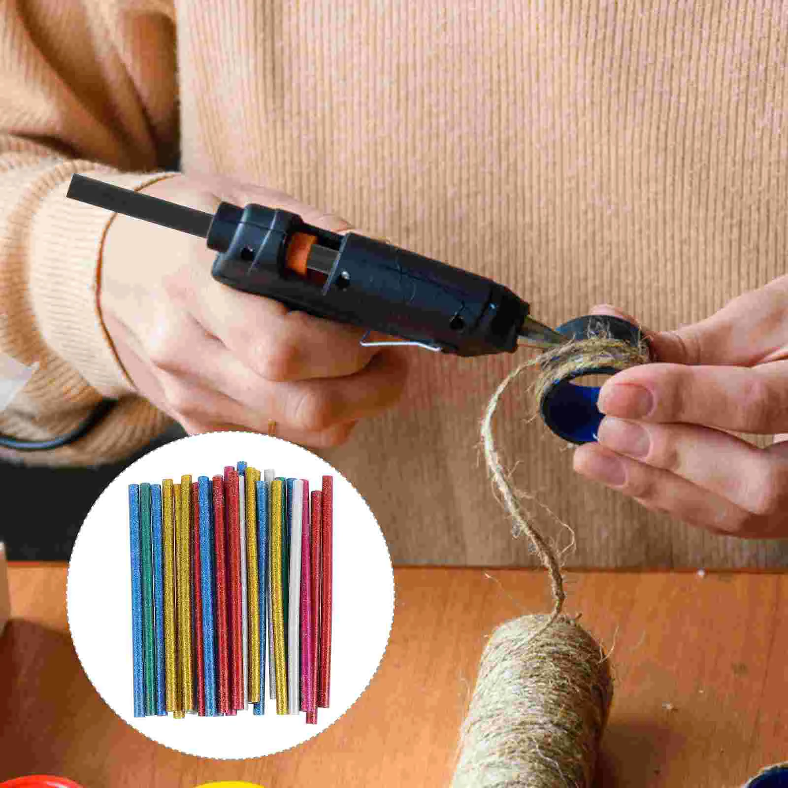 

48 Pcs Hot Melt Glue Stick Sticks Adhesive Crafts for DIY Sealing Handicrafts Making