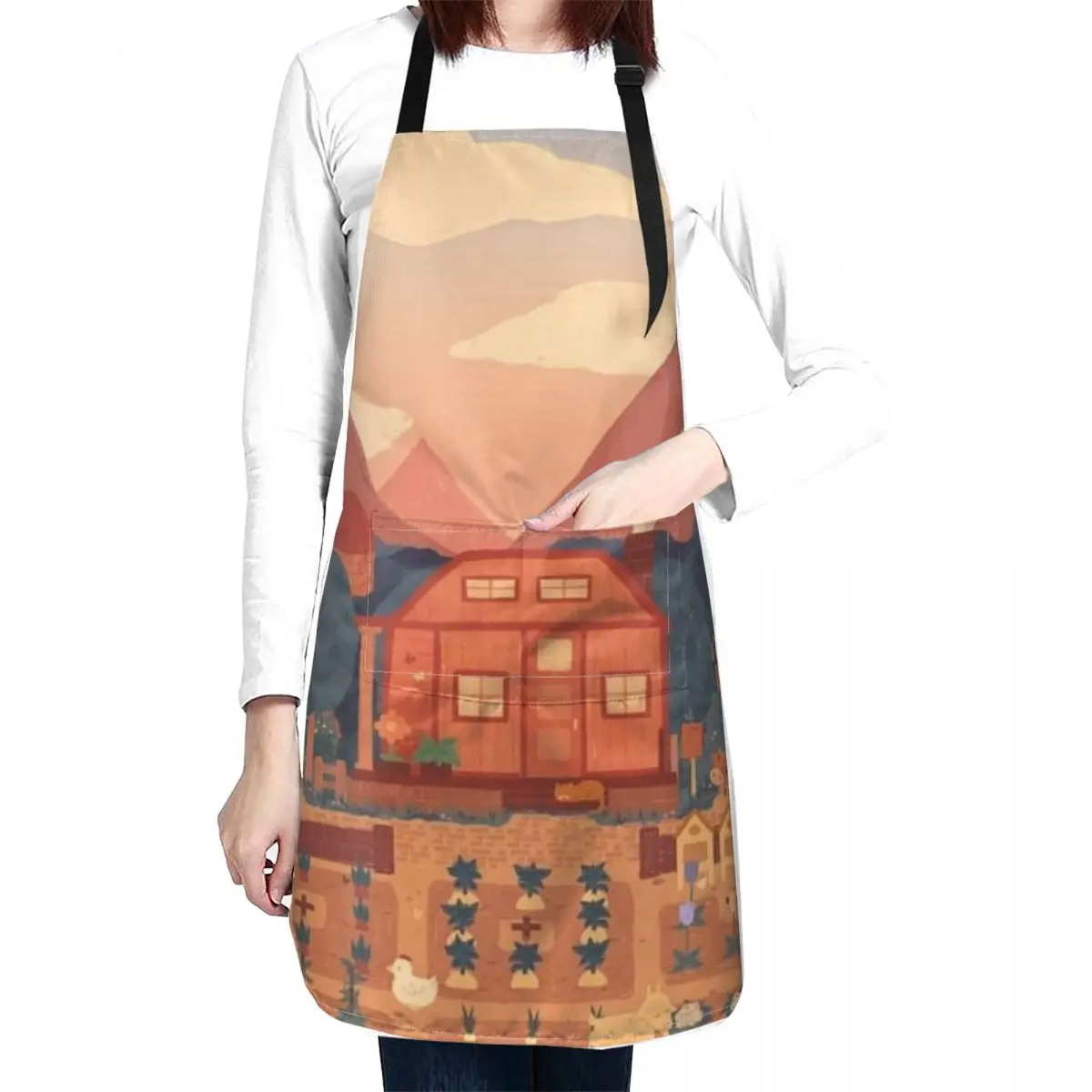 

Stardew Valley - Indie Game Apron Kitchen Aprons Woman Apron For Nail Stylist Cute Apron