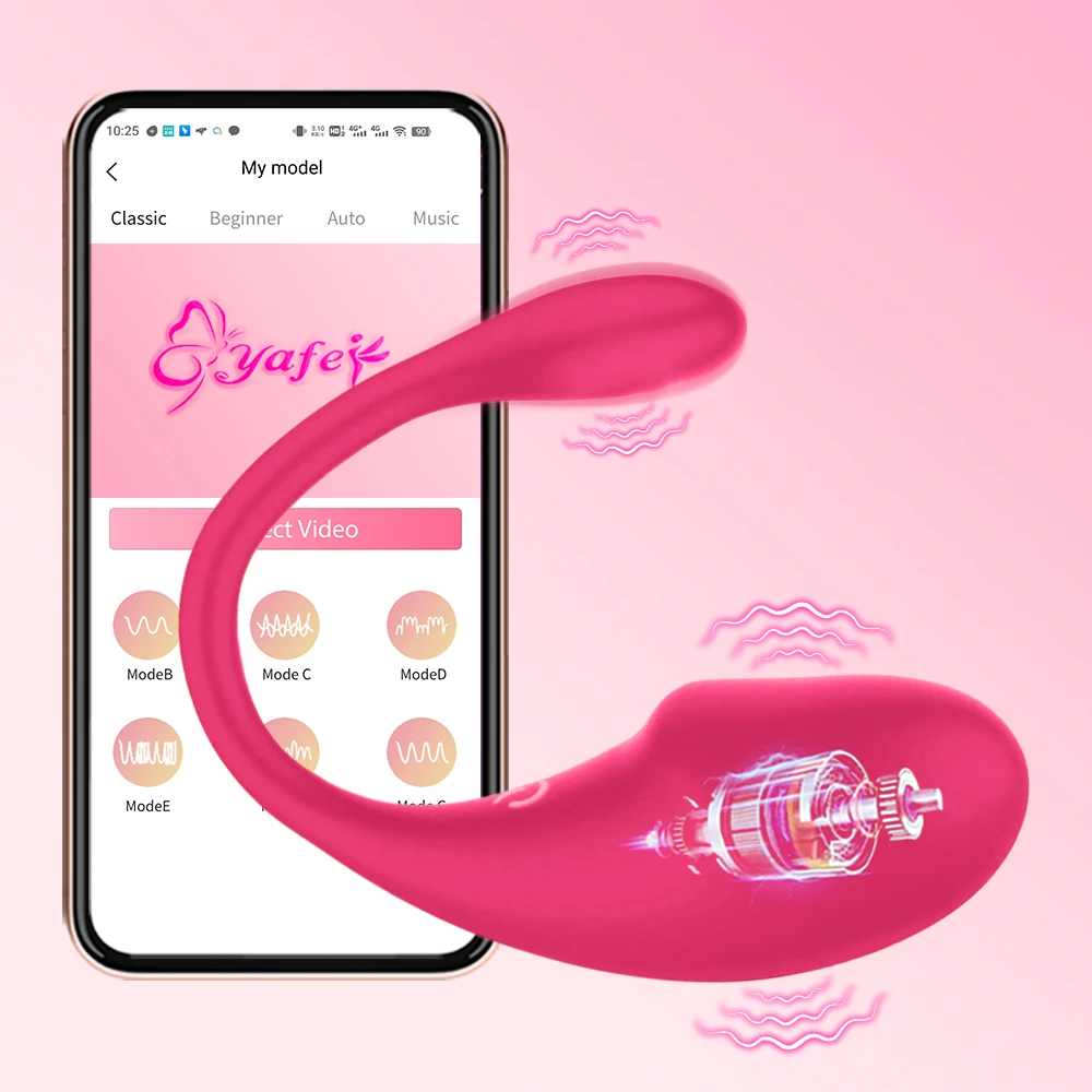 Bluetooth App Wearable Vibrating Egg