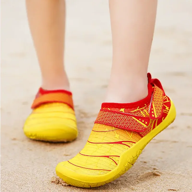 Non Slip Boy Girl Quick-Dry Aqua Shoe Children Surfing Comfortable Beach Barefoot Water Shoe Breathable Upstream Wading