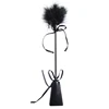 47CM Feather Whip,PU Leather Spanking Paddle Horse Whip fo Horse Equestrian Riding Equestrian bat,Cosplay Performance Props 5