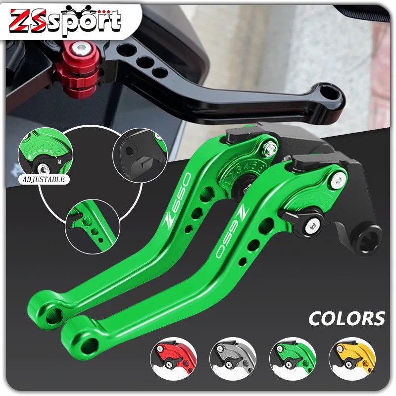 

New For Kawasaki Z650 Z900 2017-2021 2022 2023 Z650RS 2022 2023 Motorcycle Accessories Adjustable Brake clutch Handle levers