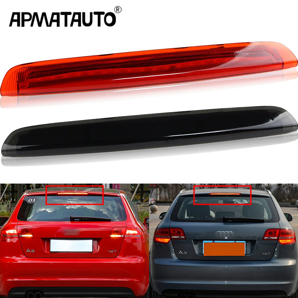 

LED High Level 3rd Brake Light Stop Lamp 8P4945097C Fit for Audi A3 Sportback S3 RS3 2004-2012 Car Accessories