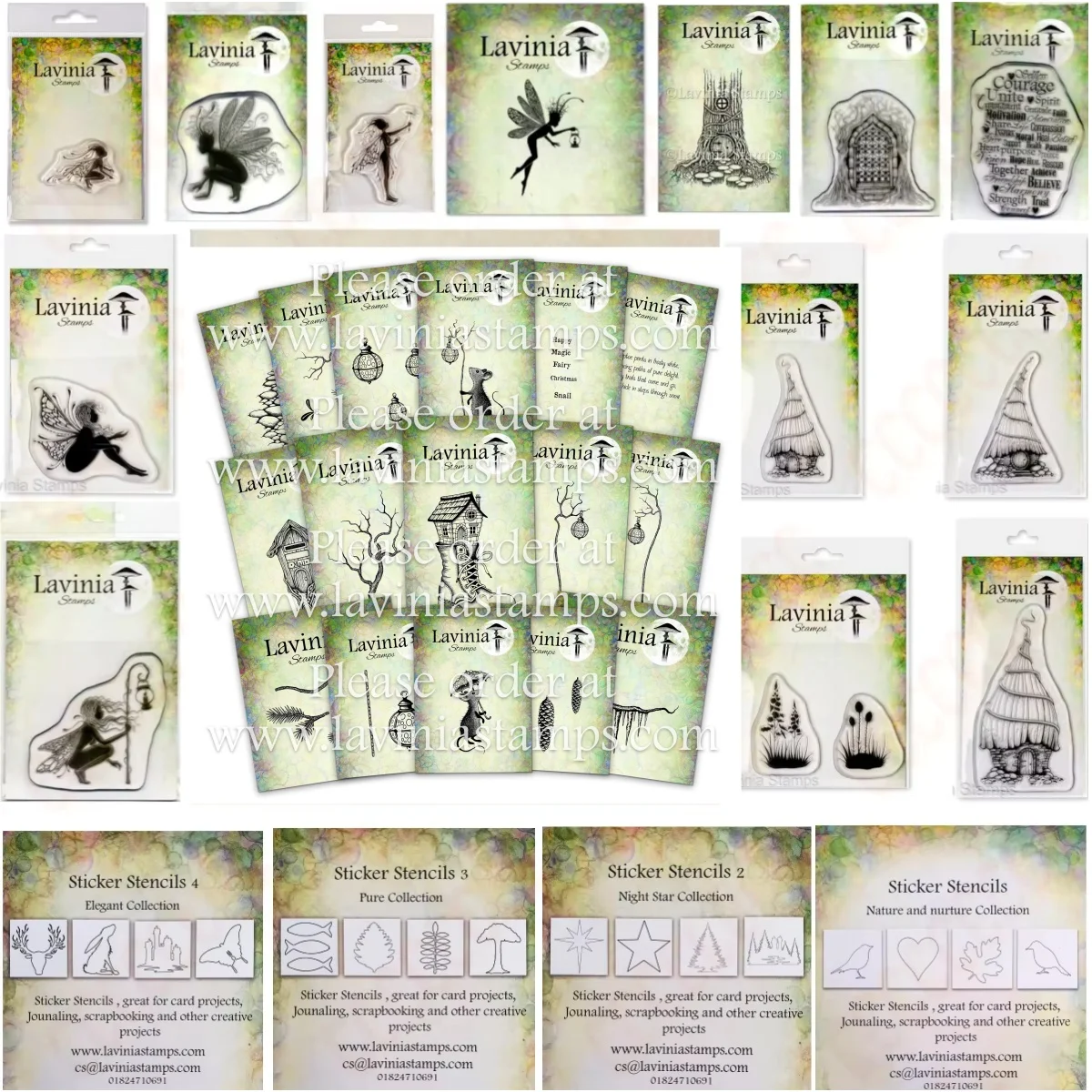 6 Piezas Juego De Sellos De Silicona Transparente, Juego De Flores Y Hojas De Sellos De