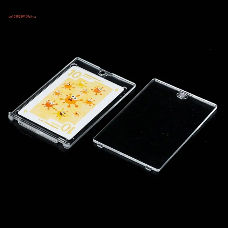 Hard Trading Card Cases 35PT-180PT Magnetic Card Holders for Sports Cards