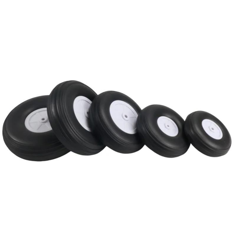 Durable Rubber Wheel for RC and Model Aircrafts - Various Sizes Available
