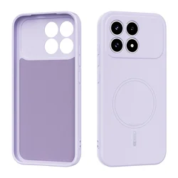 Custodia in silicone shockproof per telefono con ricarica wireless magnetica potenziata