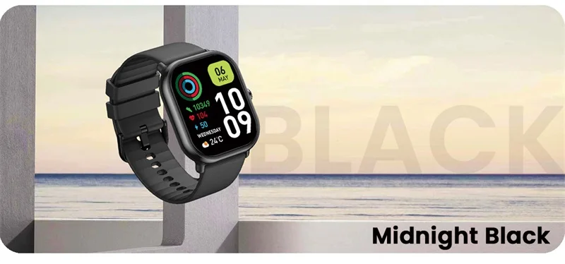 Original Zeblaze GTS 3 Pro 2023 Men Smartwatch 1.97' HD AMOLED Touch Screen BT Call Blood Oxygen Smart Watch for Android IOS