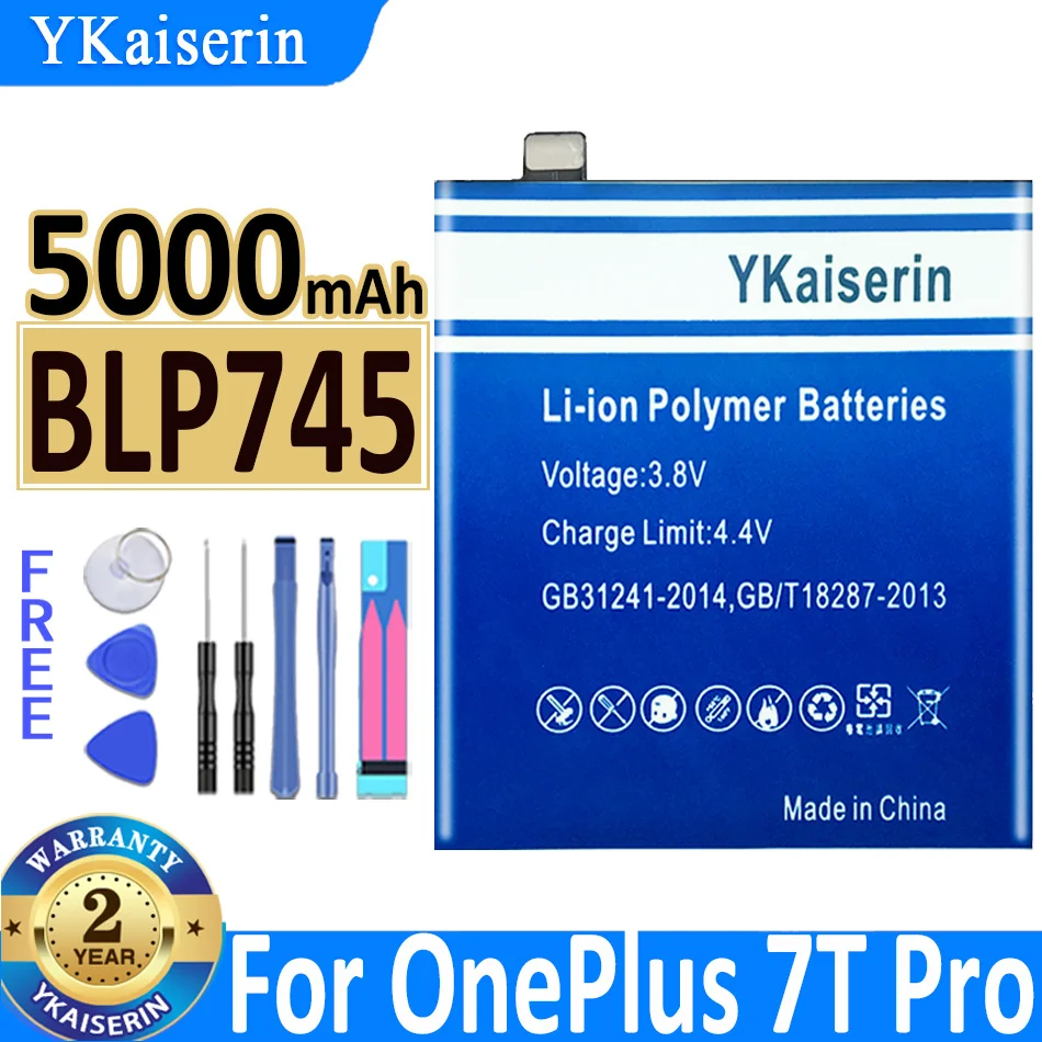 Фото Аккумулятор ykaisin для OnePlus 1 2 3 3T 5 5T 6 6T 7 7Pro 7T 7tpro для OnePlus 1 + 1/2/3/3T/5/5T/6/6T/7/7Pro/7T/7tpro для OnePlus1 №4