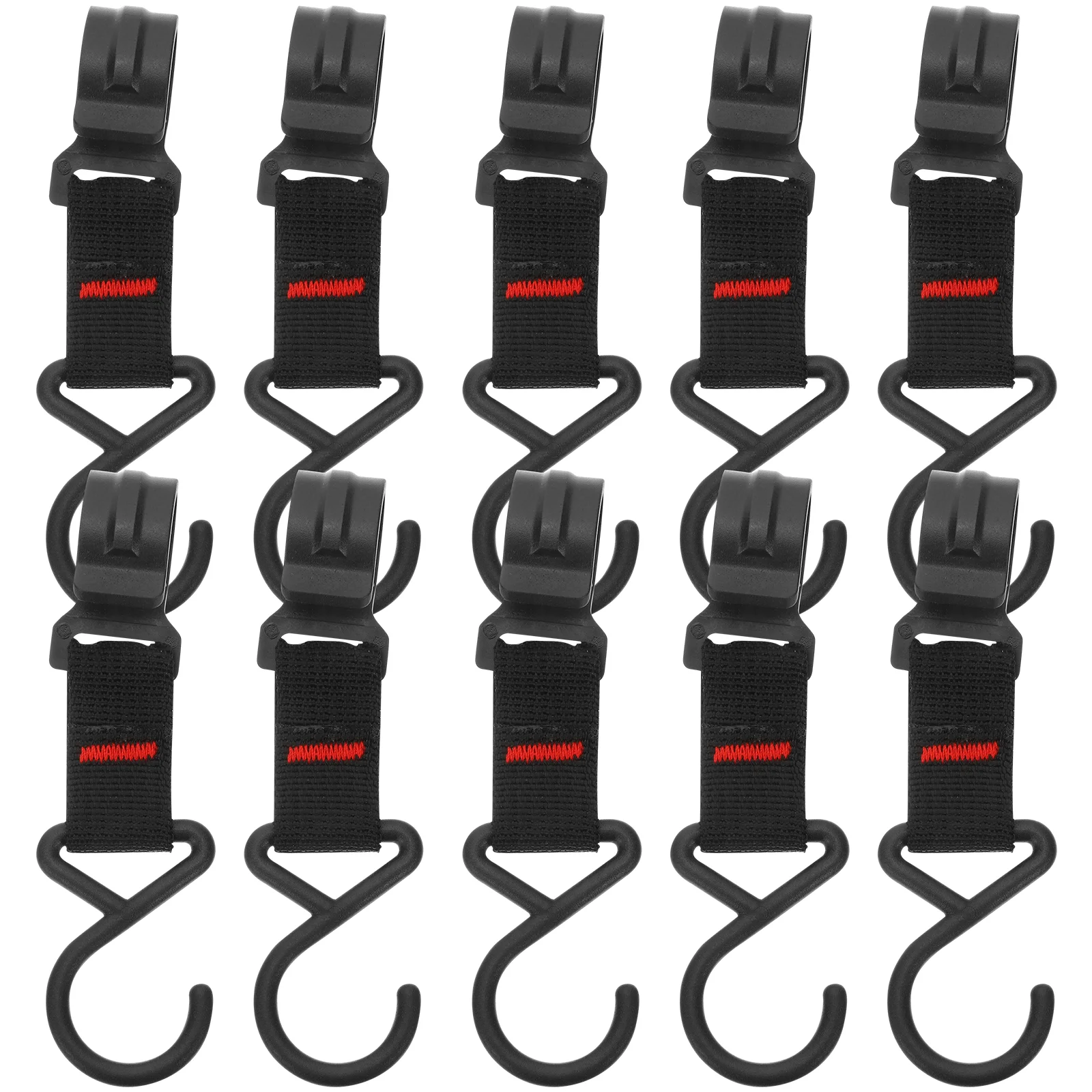 

10Pcs Tent Hanging Hooks Outdoor Clothesline Hooks Fishing Tent Hooks Plastic Hooks for Outdoor Use