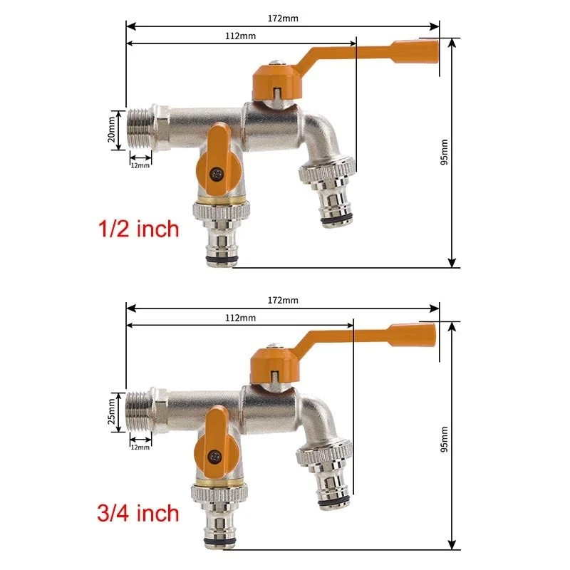 ROBINET ANTIGEL EXTERIEUR MANGANESE 1/2 ANQUIER