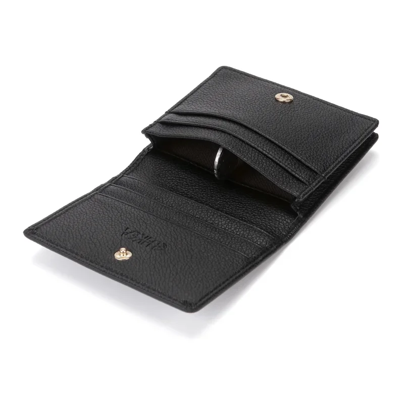 Men's Wallet Brown Black Fashion Credit Card Holder Wallet Zipper Pocket Men Bag Multi-card Hasp Id Business Card Purse Bags