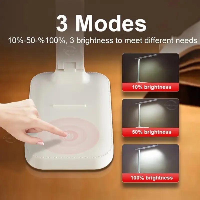 مصباح طاولة LED قابل للطي من Stone's Store