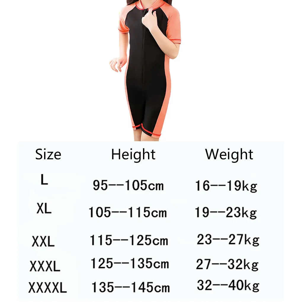 

Kids Swimwear Summer Boys Swimsuit Girl Swimming Children Sport Sunproof Beachwear Baby Bathing Suit