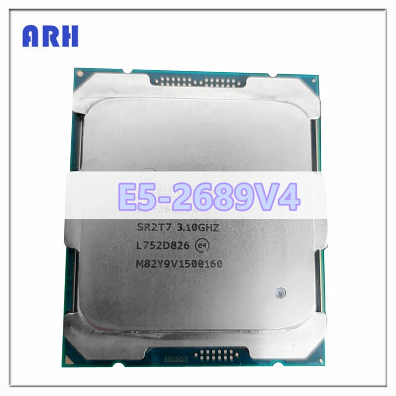 Xeon E5 2689v4 3.10ghz 10 Cœurs 25 Mo Smartcache E5 2689 V4 165w ...