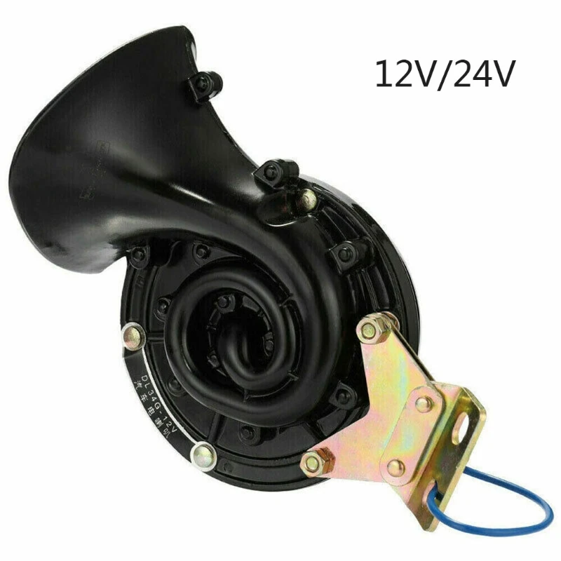 

D7WD 300DB 12-24V Водонепроницаемая улитка Воздушный звуковой сигнал Звуковой сигнал Автомобильный звуковой сигнал Звуковой для