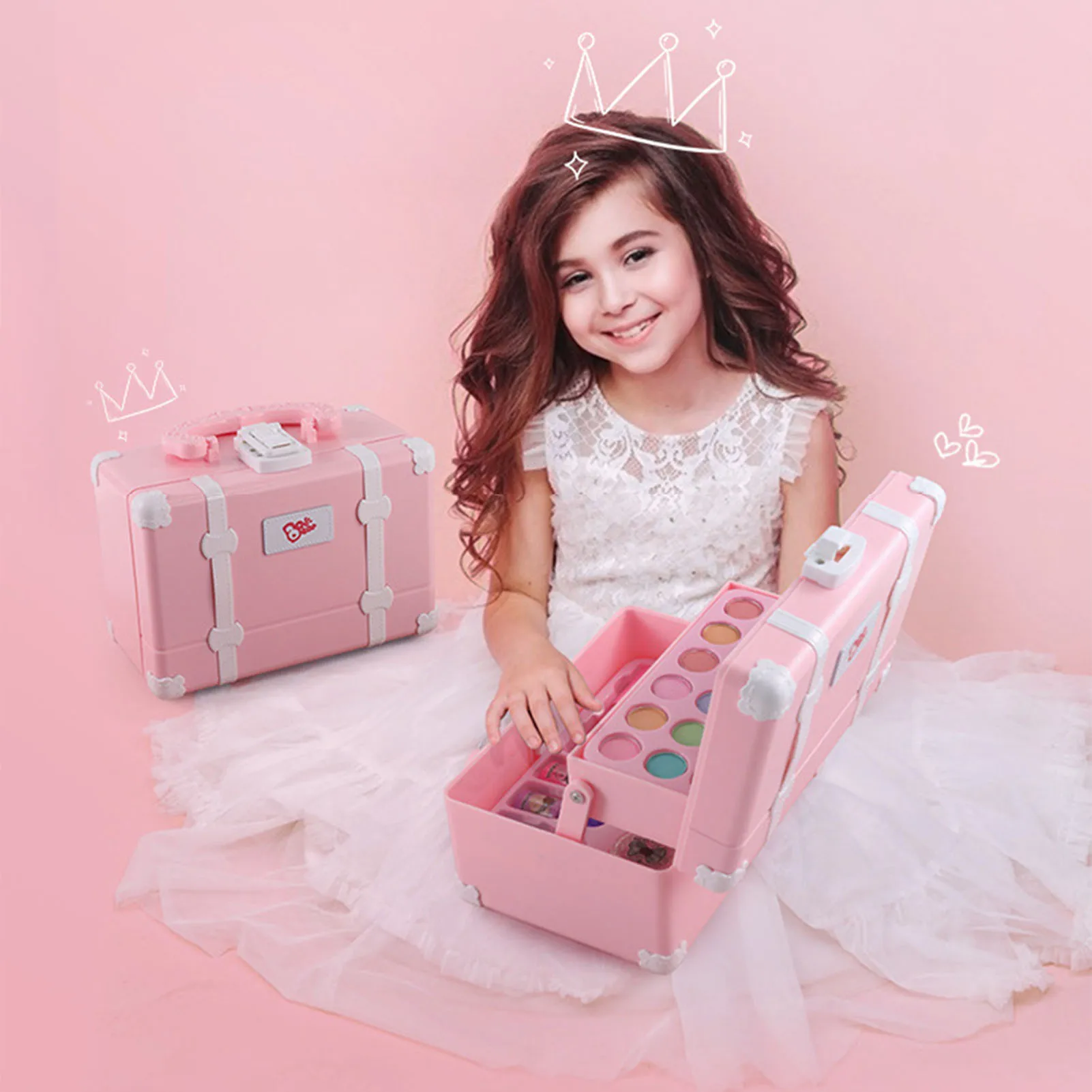 Kids Makeup for Girls, Girls Makeup Set for 3-12 Year Old Kids Toddlers  Girls Toys - AliExpress