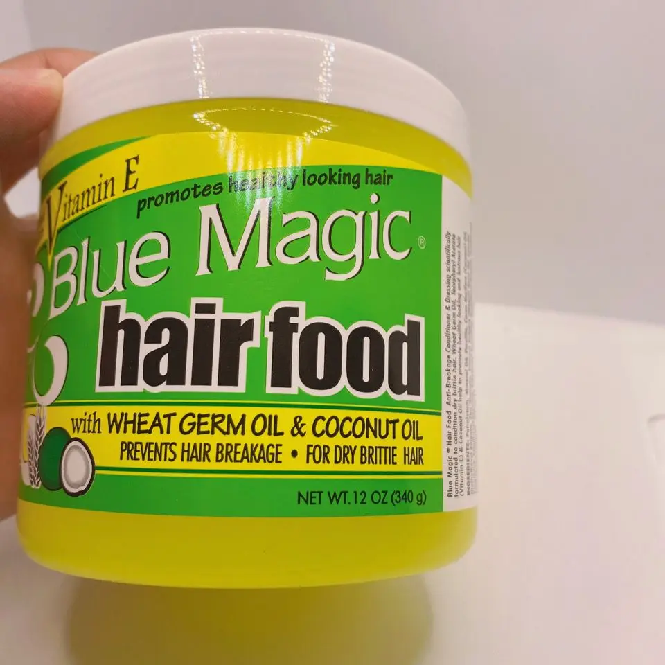 blue magic hair food VitaminE Wheat Germ Castor Oil African