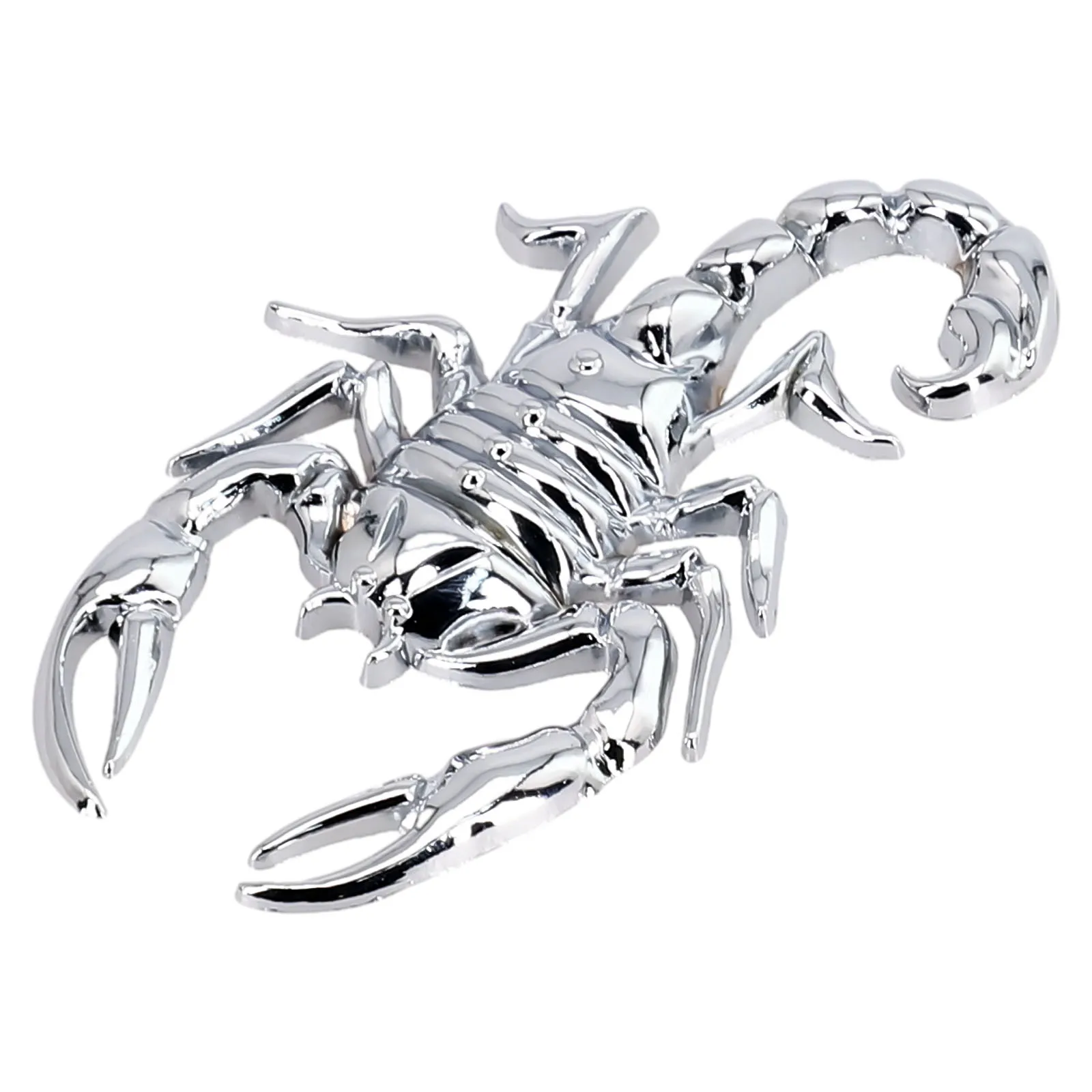

Replacement Metal Adhesive Design Emblem stickers Glue sticker Badge Scorpion King Decal 9.5x5.5cm Accessories