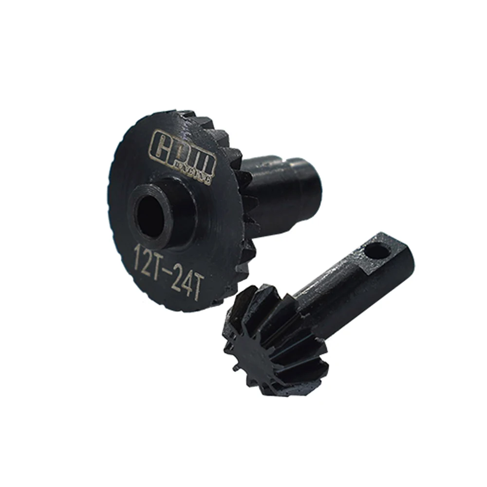 

GPM для Trax 1/18 TRX4M TRX-4M Defender Бронко полноприводный Радиоуправляемый гусеничный автомобиль, металлическая сталь, передняя задняя ось, кольцевая Шестерня + шестерня, комплект шестеренок 9777