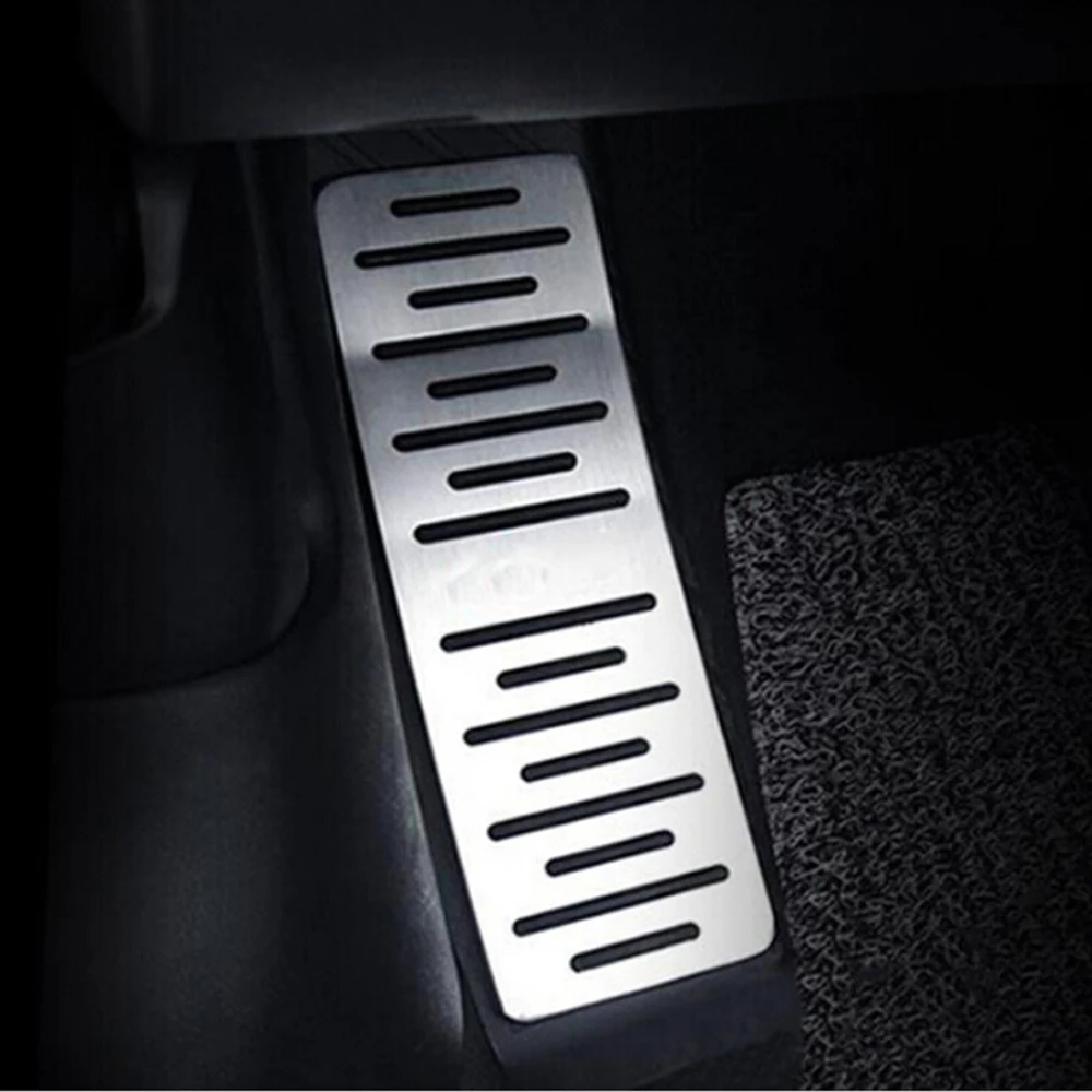 Stainless Steel Car Pedals For Audi E-Tron Q4 / Porsche Macan Macan S-Auto Pedal Cover