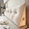 Bedside Cushion Nordic Removable Triangular Bed Backrests Large Pillows for Home Soft Backrest Pillow Cushions Headboard Coussin 1