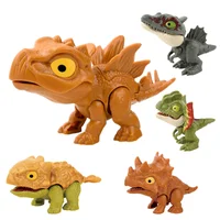 Finger Dinosaur Stegosaurus Tyrannosaurus Model Toys for Kids Creative Mini Dinosaur Interactive Toy Children Boys Birthday Gift 1