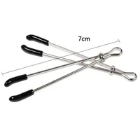 1 Paar Edelstahl-Metall-Nippelklemmen, Brustklammern, BDSM-Fesseln, Spiele für Erwachsene, Spielzeug für Paare, Flirt-Sexspielzeug für Frauen 4