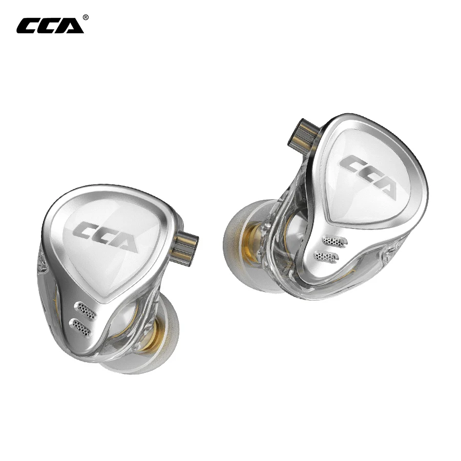 

CCA CA16 Pro In Ear 16-Unit Hybrid Technology Wired Headphones With Microphone Earbuds Headset HiFi Monitor Earphone