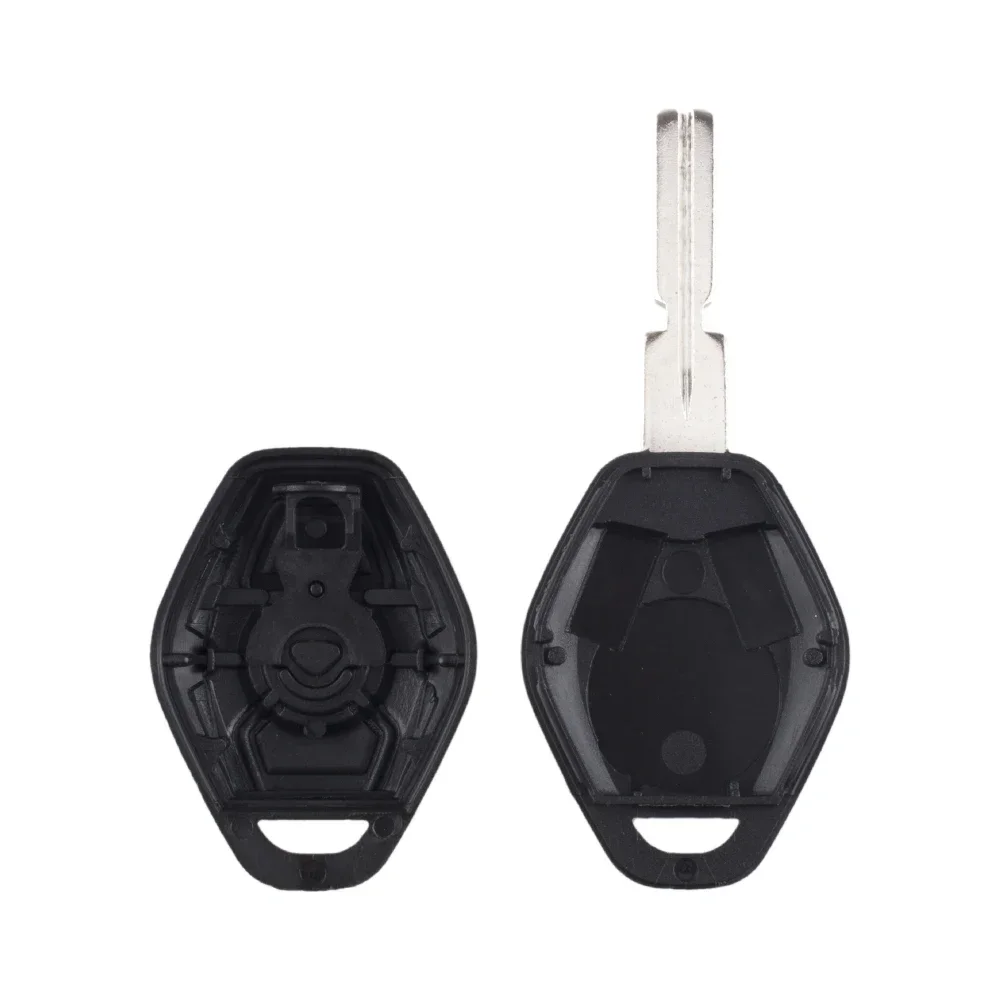 Enhanced Car Key Shell Cover - 3-Button Replacement for BMW with EWS System Remote Keyless Entry