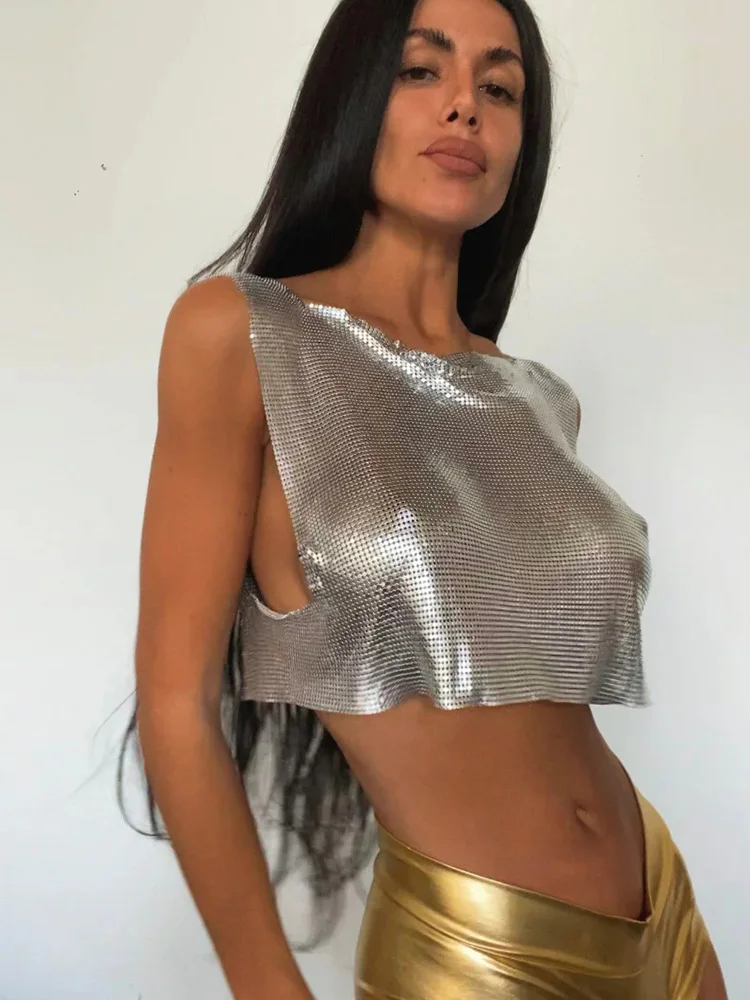 sequin top rave