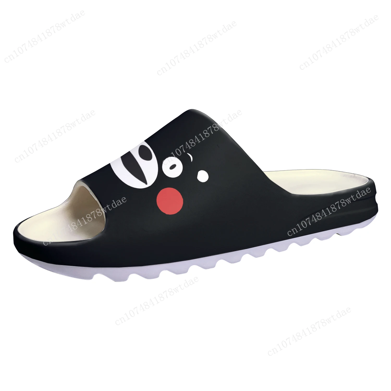 

Kumamon Soft Sole Sllipers Lawliet L Mens Womens Teenager Home Clogs Anime Cartoon Step In Water Shoes On Shit Customize Sandals