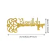 1PC Middle East Metal Festival Decoration Hook 5 Hook Multi functional Towel Hook Wall Hanger Clothes Hanger Key Storage Hook 3