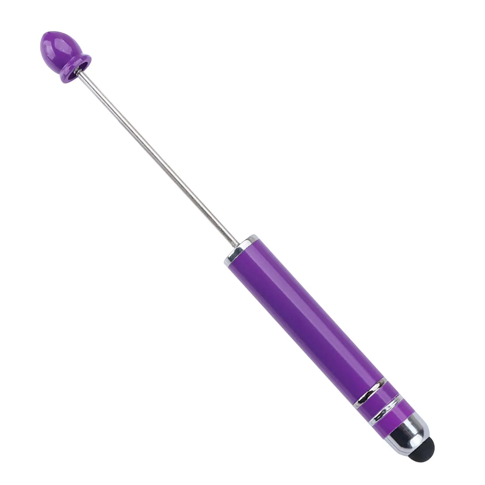 7Pcs Creative Beadable Pens Ball Pen Cute Bead Pen for Exam Classroom Office